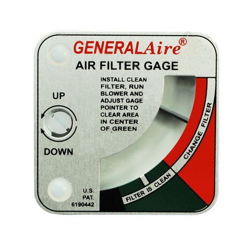 General Aire G99 Media Air Cleaner Filter Gauge