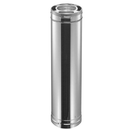 M&G DuraVent DuraPlus 6-Inch Inner Diameter 24-Inch Length Chimney Pipe - 6DP-36