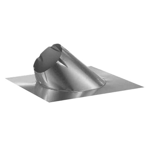 M&G DuraVent DuraPlus 7-Inch, 0/12-6/12 Roof Flashing - 7DP-F6