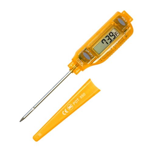 UEi Digital Pocket Thermometer with Magnetic Mount and Waterproof Case - PDT550