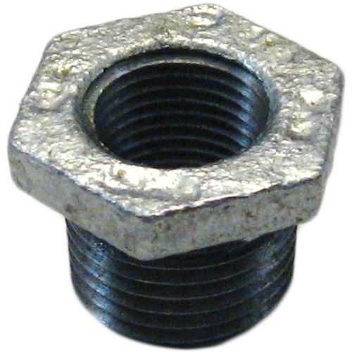 1/2in x 3/8in Galvanized Bushing