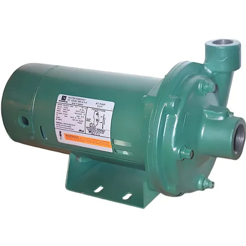AY McDonald ES Centrifugal Pump, 1 HP, 60 GPM, 230/115 Volts, 1-inch Discharge, Cast Iron - 92100 6712-003