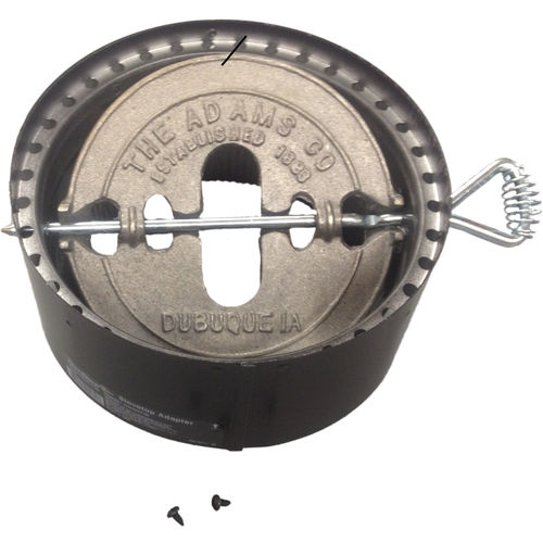 M&G DuraVent 8" DVL Adapter/Damper Section - 8879 // 8DVL-ADWD