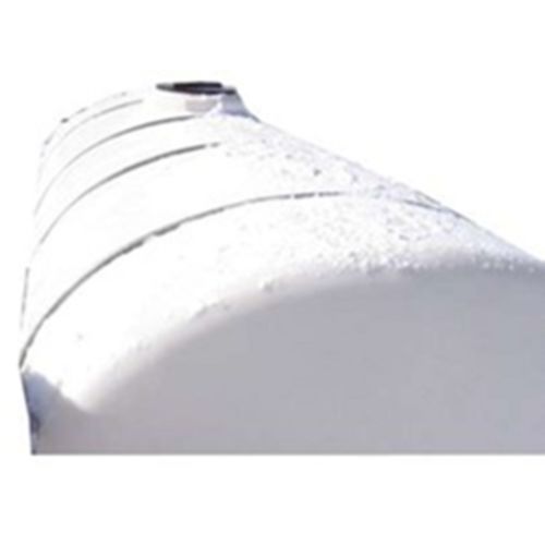 Norwesco 40387 1635 Gallon Elliptical Leg Tank White