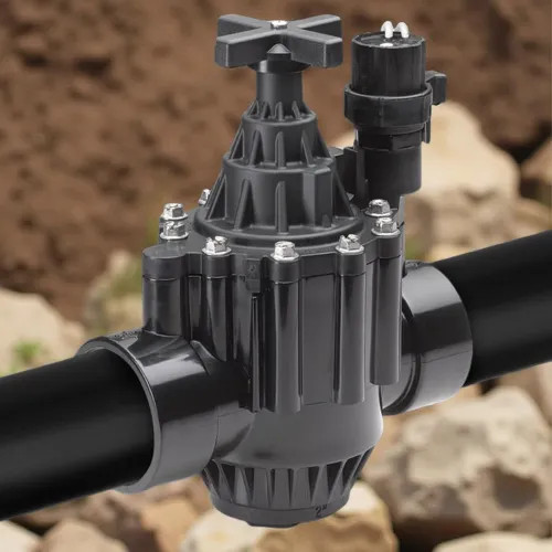 Rain Bird 2" Inlet Inline Irrigation Valve for Residential/Commercial Systems, Plastic - 200PGA (B30510)