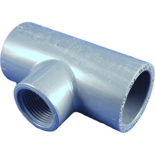 1 x 1 x 3/4" Tee Slip x Slip x Thread Schedule 80