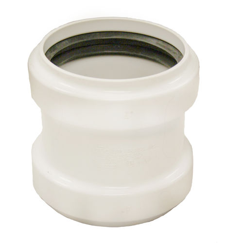 4" Repair Gasketed Sewer & Drain Coupling , SDR 35 PVC