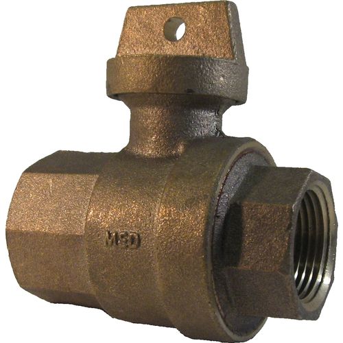 AY McDonald 1" Ball Valve Curb Stop,  FIP x FIP 