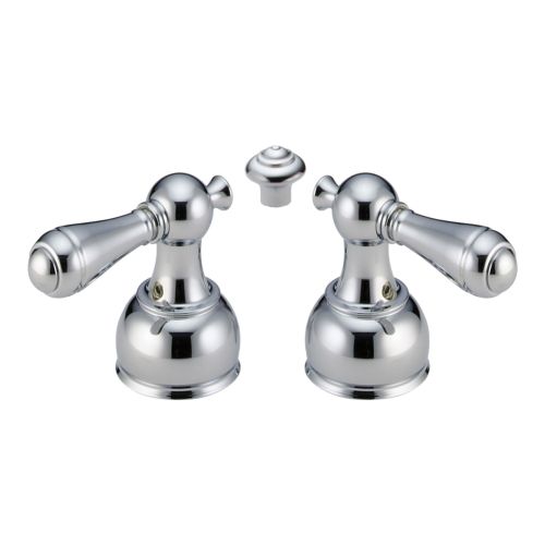 Delta H215 Metal Lever Handle Set, 2 Pack, Chrome