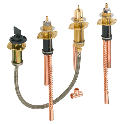 Delta R4707 Roman Tub Rough-In w/ Hand Shower Valve, Flexible Mount, 1/2" Copper Sweat