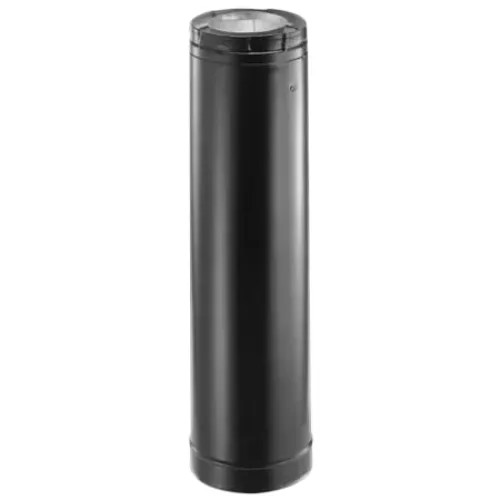 DuraVent 46DVA-48B DirectVent Pro 4" Double-Wall Pipe Length, 48" - Black (6-5/8" O.D.)