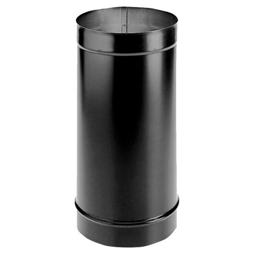 DuraVent 8DBK-48 DuraBlack 8" Single-Wall Black Pipe, 48" Length