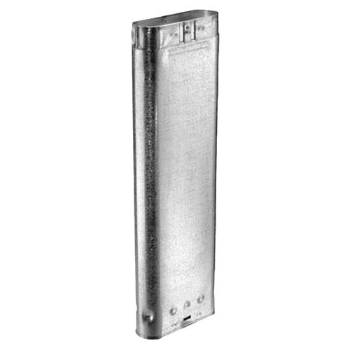 M&G DuraVent 4" Oval Gas Vent 24" Length Oval Rigid Pipe - 4GW24