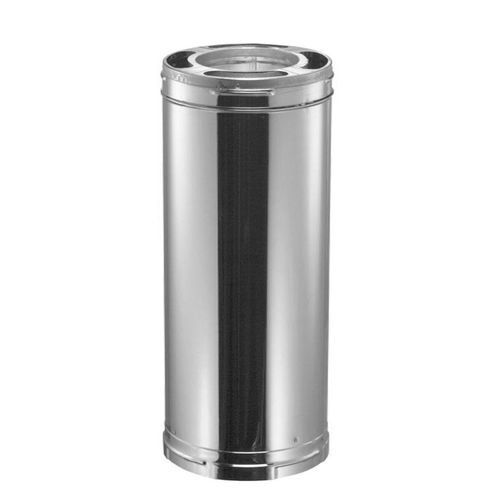 M&G DuraVent DuraPlus 6-Inch Inner Diameter 24-Inch Length Chimney Pipe - 6DP-24