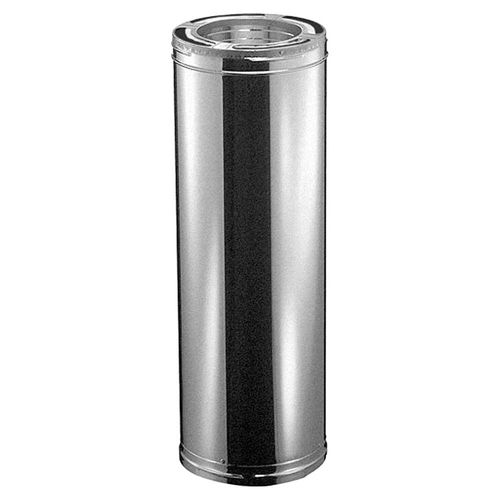 M&G DuraVent DuraPlus 6-Inch Inner Diameter 36-Inch Length Stainless Steel Chimney Pipe - 6DP-36SS
