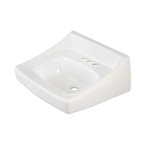 Toto Commercial Wall-Mount Lavatory, Cotton White - LT307.4#01 