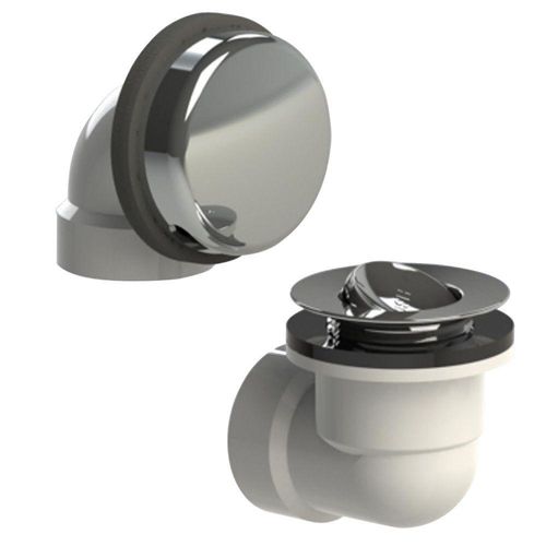Watco 900-PP-ABS-CP Innovator Push Pull Bath Waste - Chrome Plated