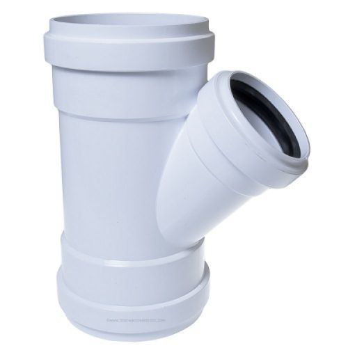 12"x12"x4" PVC SDR35 Gasketed Wye