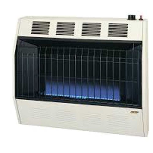 Cozy BFT202 Propane Gas 20,000 BTU Blue Flame Heater, Neutral Bone