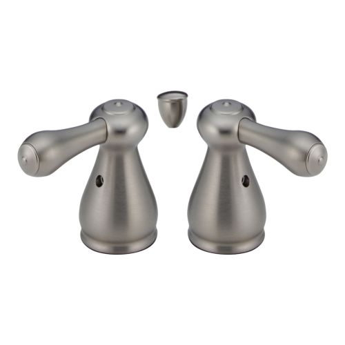 Delta H278SS Leland Metal Lever Handle Set for Bathroom Faucets, 2 Pack, Stainless