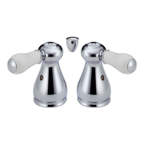 Delta Leland Lever Handle Set for 3575LF Widespread Bathroom Faucet, Chrome - H277