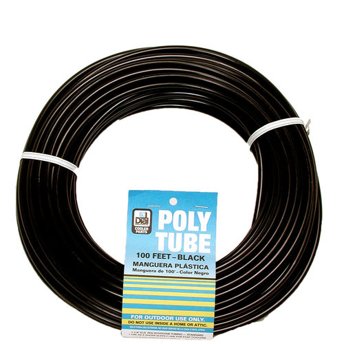 Dial 1/4" x 50' Poly Tubing, Black - 4296