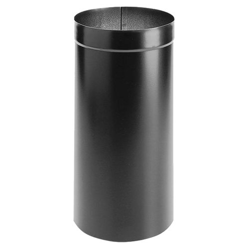DuraVent 7DBK-48 DuraBlack 7" Single-Wall Black Pipe, 48" Length