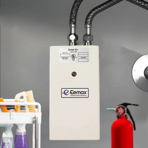 EEMax On-Demand Electric Tankless Water Heater, Flow Controlled, 0.5 GPM, 120v, 29A - SP3512