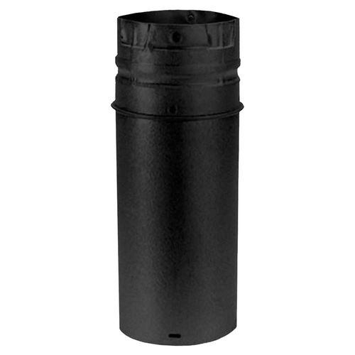 M&G DuraVent PelletVent Pro 12" Pipe Extension - Black - 4PVP-12AB