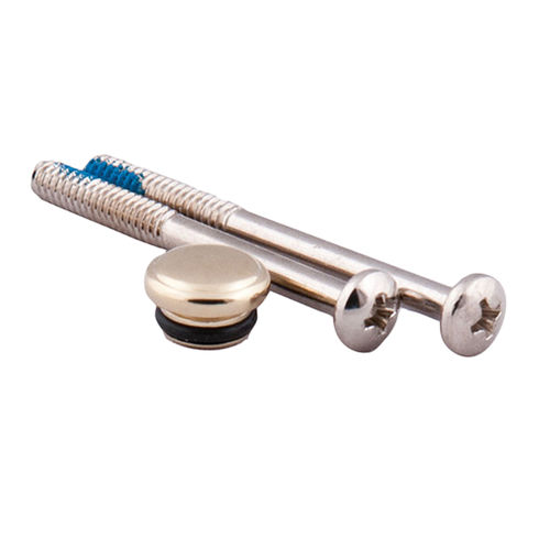 Moen Handle Cap and Screw Kit, Polished Brass - 114343P