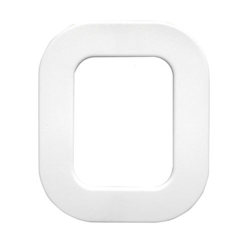 Oatey Ice Maker Faceplate Only, Plastic, White - 38621