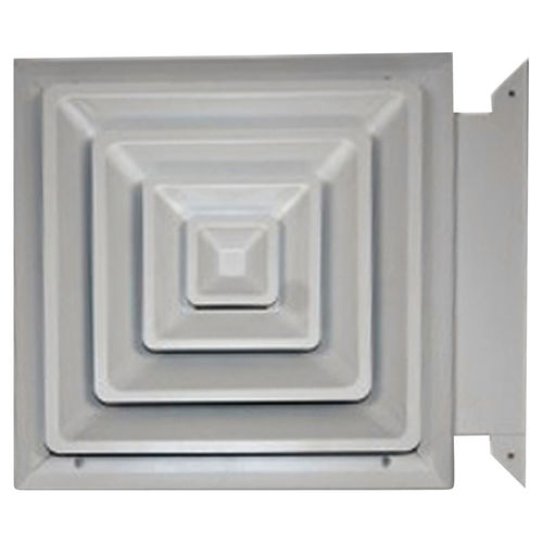 Shoemaker 425-24X24 Step-Down Ceiling Diffuser with Slide-In Damper 
