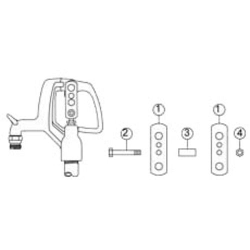 Woodford RK-WXL Steel Link Blue Handle Repair Kit