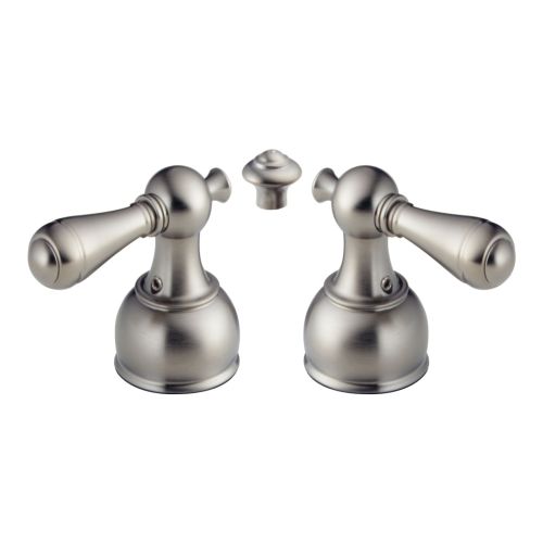Delta H215SS Metal Lever Handle Set, 2 Pack, Stainless