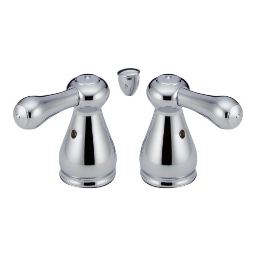 Delta H278 Leland Metal Lever Handle Set for Bathroom Faucets, 2 Pack, Chrome