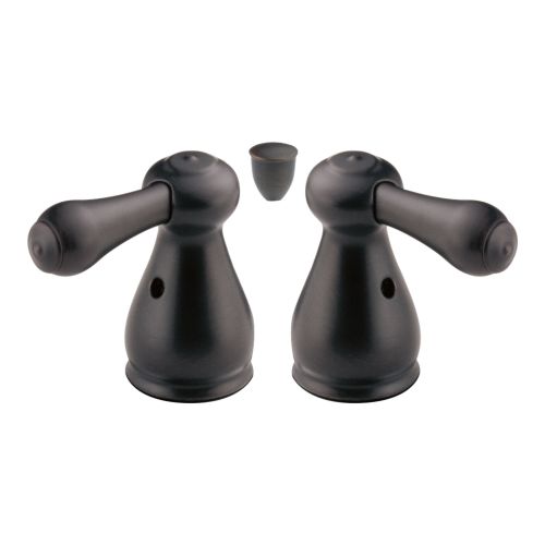 Delta H278RB Leland Metal Lever Handle Set for Bathroom Faucets, 2 Pack, Venetian Bronze