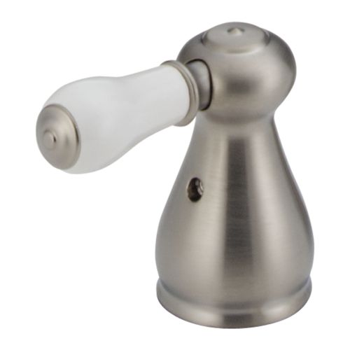Delta Leland Lever Handle Set for 3575LF-SS Widespread Bathroom Faucet, Stainless - H277SS