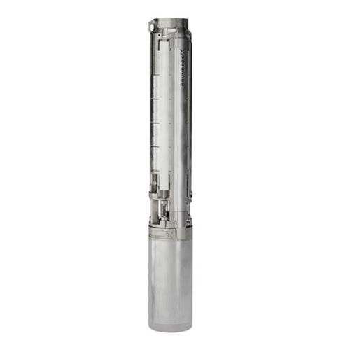 Grundfos 2-Wire 18-Stage Submersible Groundwater Pump with MS402 Motor, 3/4 HP, 4.4 GPM, 230V, 351.1' Rated Head, 1" FNPT - 5S07-18 (81595185)