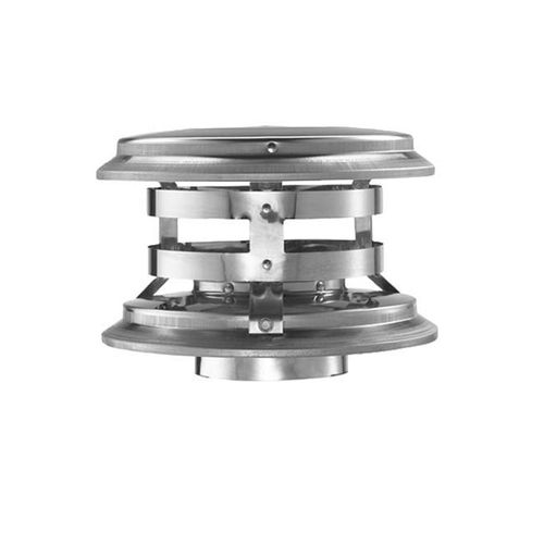M&G DuraVent 3" PelletVent Pro Vertical Termination Cap -  3PVP-VC