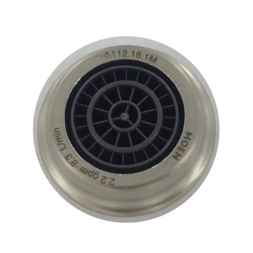 Moen 97476SL Monticello Aerator, Male Thread, 2.2 GPM, Stainless