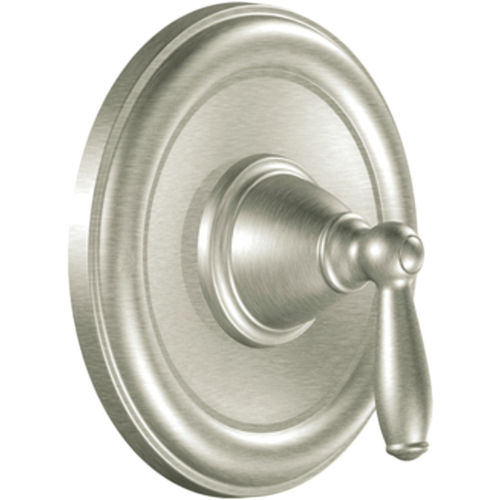 Moen Brantford Posi-Temp Single-Handle Valve Trim, Lever Handle, Brushed Nickel - T2151BN