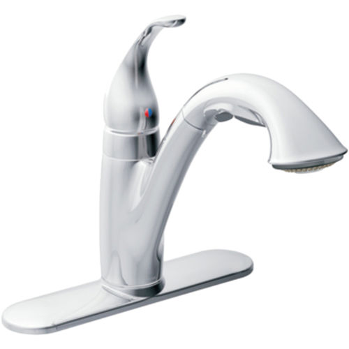 Moen Camerist Single-Handle Pull-Out Kitchen Faucet, Chrome - 7545C