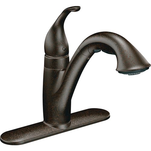 Moen Camerist Single-Handle Pull-Out Kitchen Faucet, Oil Rubbed Bronze - 7545ORB