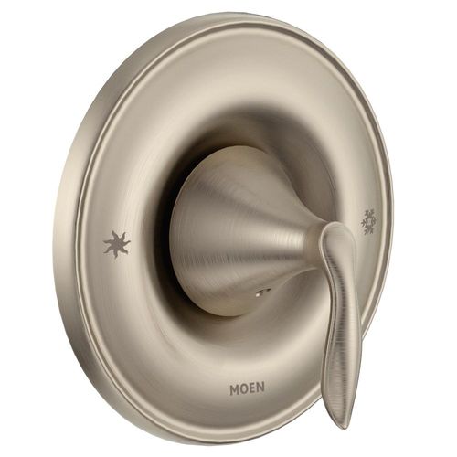 Moen Eva Posi-Temp Single-Handle Valve Trim, Lever Handle, Brushed Nickel - T2131BN
