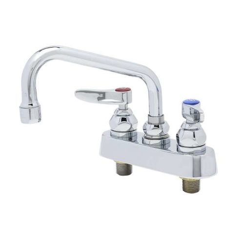 T&S Brass B-1110 4" Deck Mount Workboard Faucet