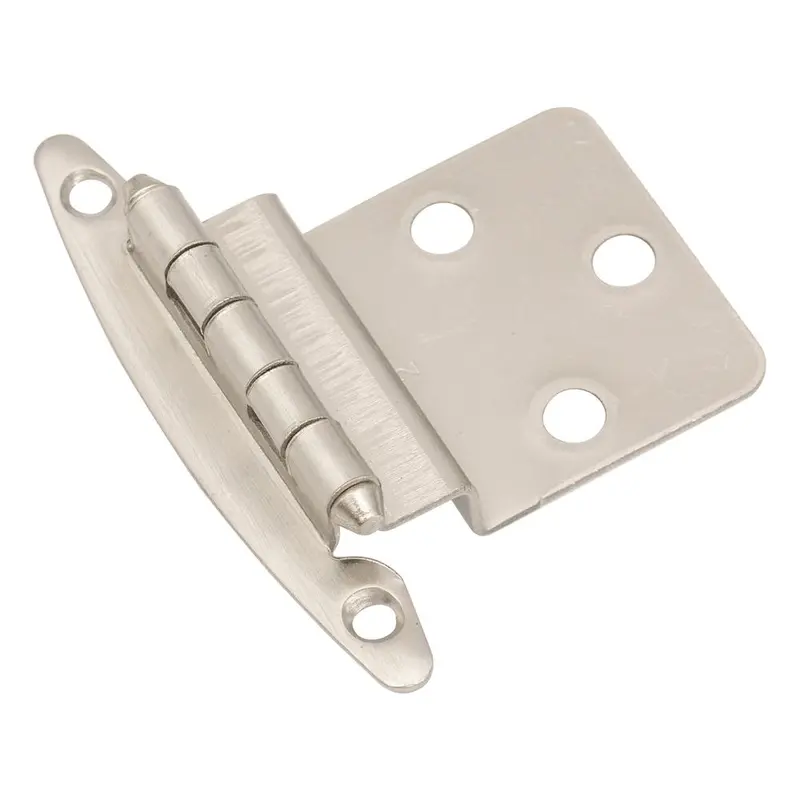 3/8" Inset Non Self-Closing HingeSatin Nickel