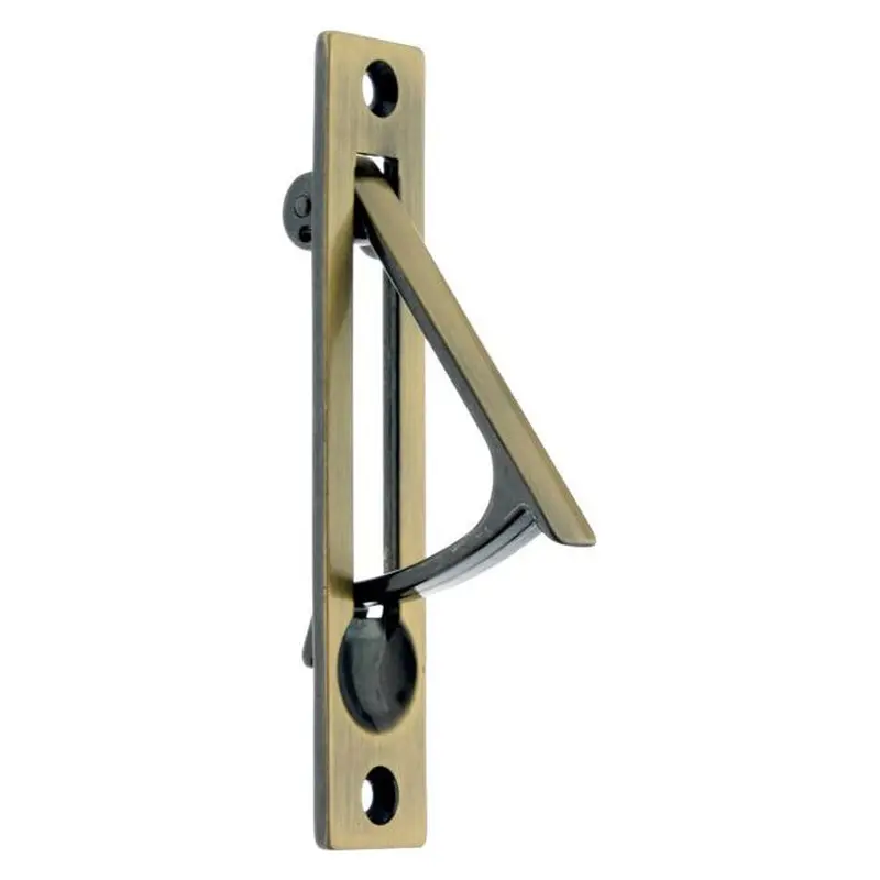4" Edge PullAntique Brass