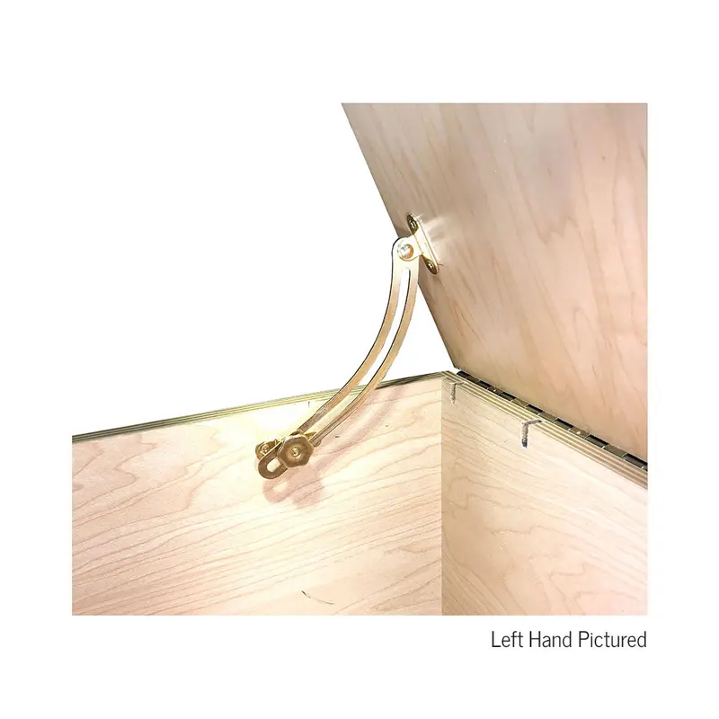 7" Curved Friction Lid SupportLeft Hand
