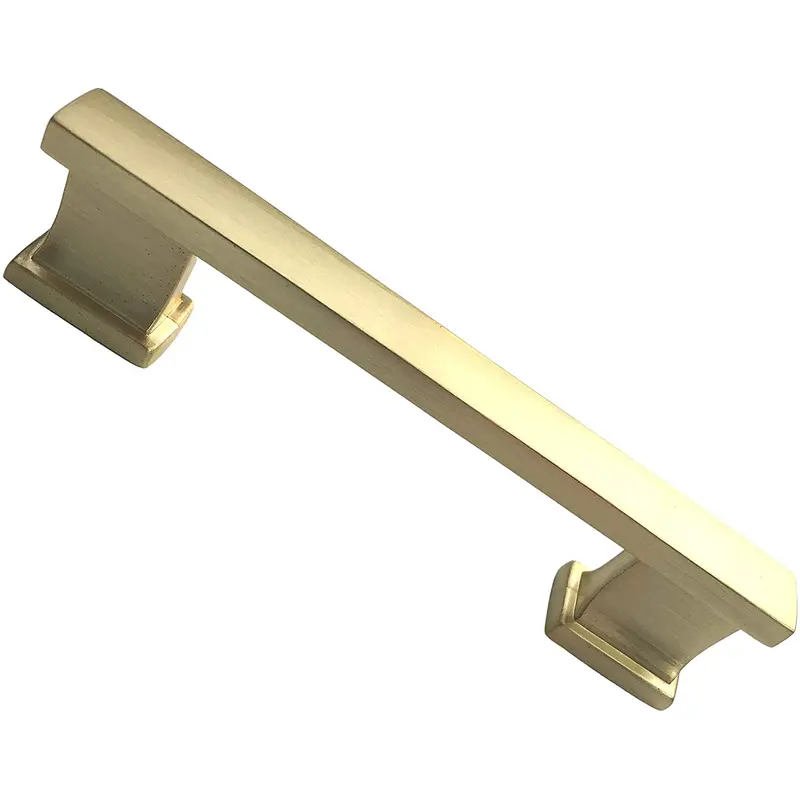 Satin Brass Cabinet Pulls - SH4074-96-BRS-5
