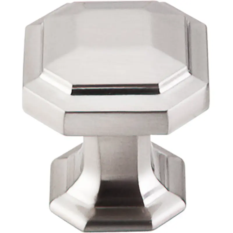 Emerald KnobBrushed Satin Nickel